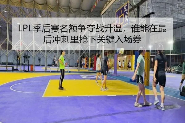 LPL季后赛名额争夺战升温，谁能在最后冲刺里抢下关键入场券